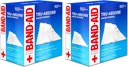 Band Aid Značka prvej pomoci Produkty Tru-Absorb Sterilné Gauze Sponges pre čistenie a Cushing rany, Low-Lint Design, 4 palcov od 4 palcov, 50 Počet (Pack of 2)