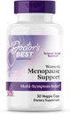 Podpora najlepšej Menopauzy u doktora (Soy Isoflavone, Black Cohosh, Chaste Tree), Multi-Symptom Relief, Non-GMO, Gluten Free, Vegan 30 Veggie Caps