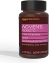 Elements One Daily Women's Probiotic, Support Urinary Tract and Vaginal Health, 50 miliárd CFU (7 kmeňov), Lactobaccilus and Bifidobacteria zmes, 30 kapsúl