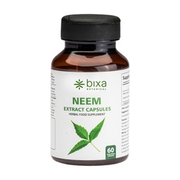bixa BOTANICAL Neem Leaf Extract Ayurvedic Natural Herbal Supplement (60 Počet (Pack of 1))