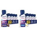 Uistite sa, COMPLETE Nutrition Shake s 30 g proteínu, Immune Health Nutrients, Čokoláda a Vanilkové arómy, balenie 24 (10 fl oz)