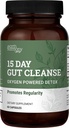 15 Day Gut Cleanse Detox pre ženy a mužov - Vegan, non-GMO zložky pre Waist Loss a Zápcha Relief s 15 dní Cleanse Gut Podpora bez crampingu, Ako vidieť na TikTok (60 Kapsule)