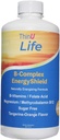 EnergySheeld Tekutý B-vitamín komplex, 32 oz, Všetky B vitamíny, ktoré potrebujete, Anti-stres, imunita, Imunita, Imunitný systém Podpora, Energia, Folát, Niacín, Podpora krvi