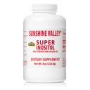 Sunshine Valley® Super Inozitol, vitamín B8 práškové diétne doplnky, Natural PCOS Fertility Supplement, Hormonal Balance & Healthy Ovarian Function Support - 8oz