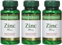Prírodný bounty zinok 50 mg Caplets 100 ea (balenie 3)