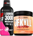 PROSUPPS L-karnitín 3000 Stimulant bez tekutých shotov (31 Servings, Dragon Fruit) a pán Hyde Signature Series Pred-Pracovné energie práškový nápoj (30 Servings, Orange) Bundle