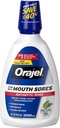 Orajel Antiseptic Mouth Sore Rinse 16 Fluid Oz