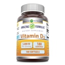 Amazing Formules Vitamín D3 (Cholekalciferol) Supplement 