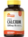 Sundance Calcium 1200 mg s vitamínom D3 5000 IU 