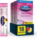 Pedialyte Elektrolyte Powder Pakets, Strawberry Lemonade, Hydration Drink, 18 Jednoslúchadlá Powder Pakets