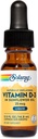 SOLARAY Vitamín D3 Tekuté kvapky 25 mcg (1000 IU) - Zvýšená absorpcia Vitamín D kvapky v slnečnicový olej pre VIT D3 Podpora - Prirodzene neochutený, Dropper zahrnuté - Approx. 500 Služieb, 0.5oz