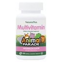 Natures Plus Animal Parade Children's Chewable Multivitamín, Watermelon - 180 Animal-Shaped Tablets - Podporuje zdravie & Well-Being - Vegan, Gluten Free - 90 Servings