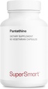 Supersmart - Pantesin Pantetín 600 mg denne (kyselina pantoténová) - aktívny vitamín B5 doplnok 