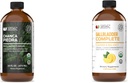 Kompletné prírodné produkty Chanca Piedra 16oz & Galbladder Complete 8oz Bundle