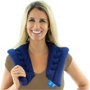 Bed Buddy Mikrovlnná rúra Kúrenie Pad - Body Wrap Tepelný Pad s flexibilným mäkkým tkaniny - Pre horúcu alebo studenú terapiu, Skvelé pre krepky, svalová bolesť, Bolesť kĺbov od artritídy, bolesti hlavy, Horúce riasy