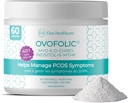 PCOS Supplement for Women - Boost Fertility, Hormonal Balance, a PCOS Support - Myo-Inositol, D-Chiro Inositol, Active Folát - High Potency PCOS Supplements (60 Servings, 129g Jar)