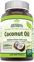 Bylinné Secrets Kokosový olej 1000 Mg 120 Softgels Supplement