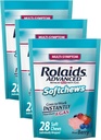 Rolaids Advanced Antacidum Plus Anti-Gas Softchews, 28 gróf, zmiešané Berry, pálenie záhy a úľava od plynu (pack of 3)