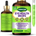 YESNATURE Eyebright Herb zdravie očí kvapky pre oko kmeň Relief & starostlivosť o zrak, Ultra sila zdravie očí doplnok
