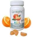 Go Zdravý vitamín C Gumies pre deti, Imunitná podpora, Deti Vitamínové Gumies, Batoľa, Deti Vitamíny, Košer, Halal, Chutné Gummy - 60 Slúži