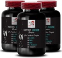 Doplnok cvičenia - NITRIC OXID BOOSTER - doplnky oxidu dusnatého pre mužov, doplnok oxidu dusnatého, doplnok výdrže, vytrvalosť booster, podpora tréningu, fitnes energie 3 Fľaša 180 Karty