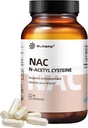 N-acetyl-L-cysteín (NAC) doplnok 450 mg,antioxidant, Promotes Liver&Kidney Detox,Podporuje respiračné zdravie a imunitnú funkciu,90 kapsúl