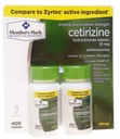 Mark člena predtým známy ako jednoducho správne Cetirizín Alergické tablety hydrochloridu, 10 mg- 400 Gróf.