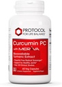 PROTOKOL PRE ŽIVOTNÉ BILANCIE Curcumin PC - s fosfatidylcholínom na absorpciu - Spoločná mobilita, flexibilita a imunitná podpora - Turmérske doplnky - non-GMO a Halal - 60 Veg kapsuly