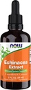 Teraz potravinové doplnky, Echinacea Extract Tekutina s kvapkadlom, Imunitný systém Podpora*, 2-Ounce