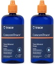 Trace Minerals ConcenTrace Trace Minerálne kvapky - Liquid Supplement for Bone & Joint Support - Aids Hydration & Electrolyte Restorianation - Unflaved, 8 fl oz (192 Servings)