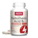 Jarrowove vzorce Kyselina pantoténová B5 500 mg - 100 Veggie Caps - Essential B Vitamín - Energetická výroba a metabolická podpora - 100 Servisov