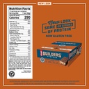 CLIF BUILDERS - proteínové tyčinky - čokoláda arašidové maslo chuť - 20g proteín (2.4 Ounce, 12 gróf) (Teraz bez lepidla)