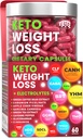 Keto tabletky na chudnutie, prírodná chuť do jedla, spaľovač tukov pre ženy a mužov s Apple Cider, extrakt zo zelenej kávy Bean, Curb Cravings & Hunger, metabolizmus Booster doplnok - 60 kapsúl