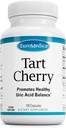 EuroMedica Tart Cherry - Antioxidant doplnok na podporu zdravého rovnováhy kyseliny močovej a spoločné zdravie - Vegan Nutritional Supplement - Diétny doplnok k pomoci zotavenie po cvičení - 120 Kapsule
