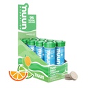 Nuun vitamíny Electrolyte tablety s vitamínom D, C, E, A, & B6, kyselina listová, horčík & 4 Iné základné elektrolyty, bezlepok a vegan, Tangerine Lime, 8 balení (96 dávok celkom)