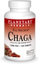Planetárne byliny Chaga Full Spectrum, Zvýšiť celulárna imunita, 120 Počet (Pack of 1)