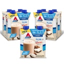 Atkins krémová čokoláda Kokosový proteín Shake, 15g Proteín, 2g Net Carbs, 1g cukru, Keto Friendly, 12