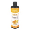 BRAINMD Dr Amen Omega-3 Power Squeeze, Citrus Blast - 16,8 oz - podporuje kardiovaskulárny, mozgový a imunitný systém zdravie - bez lepku - 30 Servisov