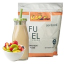 Palivo Vegánsky proteín prášok ovocná príchuť - 21g proteínu Každá podáva, Delicious Rastlinné na báze zmes pre svalového rastu, Remeslo z Pea, s Vegan D3, žiadne umelé príchute, bez lepidla