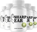 (5 balenia) Sharp Ear - Sharp Ear Advanced Tinnitus podpora doplnok (300 kapsúl)