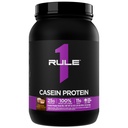 Pravidlo 1 Kazeín Proteín - 25g Bielkoviny a 11g EAA na podávanie od Slow-Release Micellar Casein pre nočné zotavenie a trvalé dodanie medzi jedlami (2 libry, Čokoládové arašidové maslo)