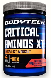 KAROSÉRIA Critical Aminos XT Intra / Post Cvičenie prášok v lahodnej ovocnej Punch chuť - Formulované na podporu svalovej obnovy a zvýšiť výkon pre optimálne výsledky (15.9 oz / 45 Servings)