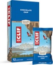 CLIF BARS - Energetické tyčinky - Čokoládové Chip - Vyrobené s organickým Oat - Rastlinné potraviny - Vegetarián - Kosher (2.4 Ounce Proteínové tyčinky, 12 gróf) Balenie Máj Vary