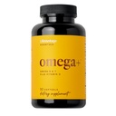LifeVantage - Omega+ - Dodatok 3-v-1 Zmes Omega-3 & 7, Vitamín D a pre mozog, Kardiovaskulárne, zdravie kože a imunita - 90 Softgels