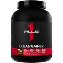 Pravidlo 1 Čistý Gainer - High-Protein Lean Gain Formula s 560 kalórií, 30g plnospectrum Protein, Viac ako 90g Carbs, Pod 6g tuku (15 Servings, Čokoládové arašidové maslo)