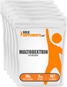 BulkSupplements.com Maltodextrín prášok - Maltodextrín Supplement for Energy Boost, Food Grade - Unflavred & Gluten Free, 30g per Serving, 1kg (2,2 lbs) (Pack of 1)