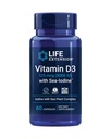 Extension Life Vitamin D3 with Sea-IodineTM, 125 mcg (5000 IU)