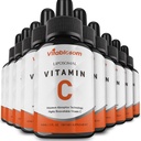 Lipozomálny vitamín C 2000 mg Tekutina pre dospelých, vysoká absorpcia VIT C, maximalizácia vitamínu C, dobré pre imunitný systém a antioxidant, 60ML (10 fliaš)