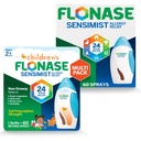 Flonase Sensimist Alergická úľava nosový sprej pre dospelých a deti - 120 sprejov celkom (2 fľaše 60 sprejov Každý)