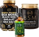 Maju Superfoods Oregano Oil, BSM č. 1 a kapsule minerálov Replenish